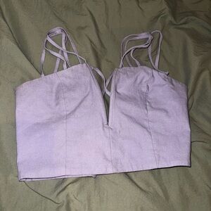 TOBI STRAPPY CROP TOP